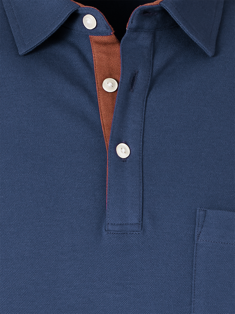 Alternate Image of Cotton/spandex Pique Three Button Polo-5