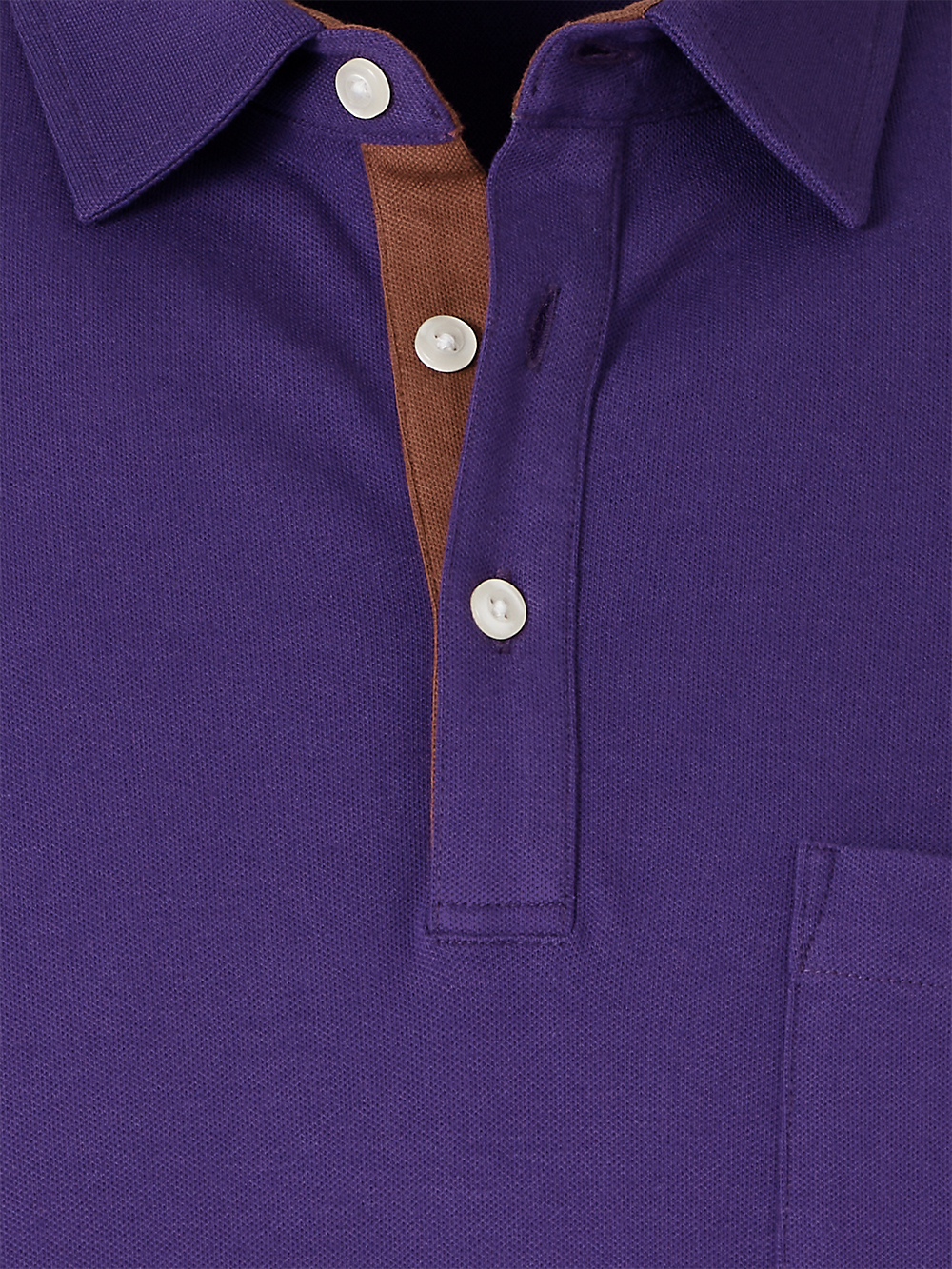 Alternate Image of Cotton/spandex Pique Three Button Polo-5