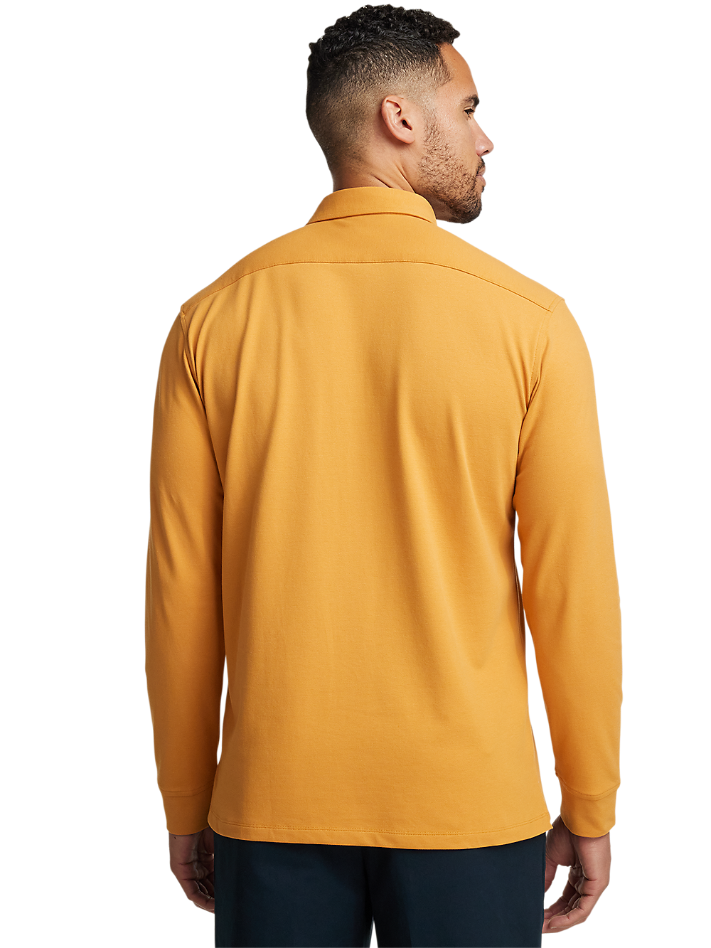 Alternate Image of Cotton/spandex Pique Three Button Polo-4