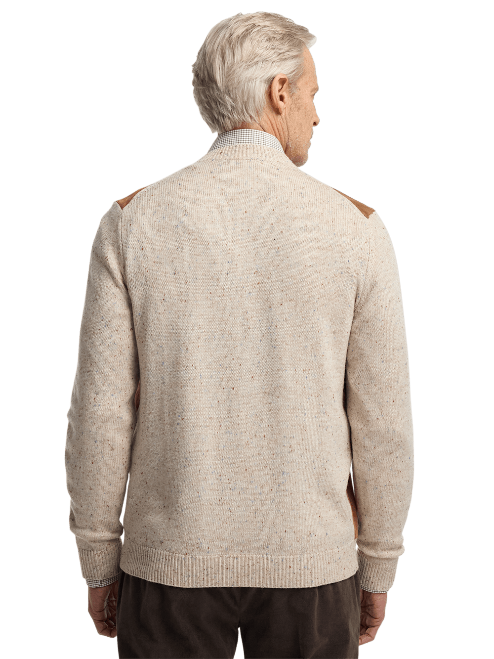 Alternate Image of Donegal Button Front Cardigan Sweater-4