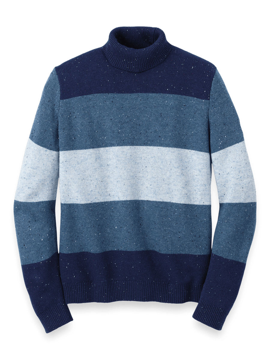 J Crew Men's Donegal wool sweater popular in stripe