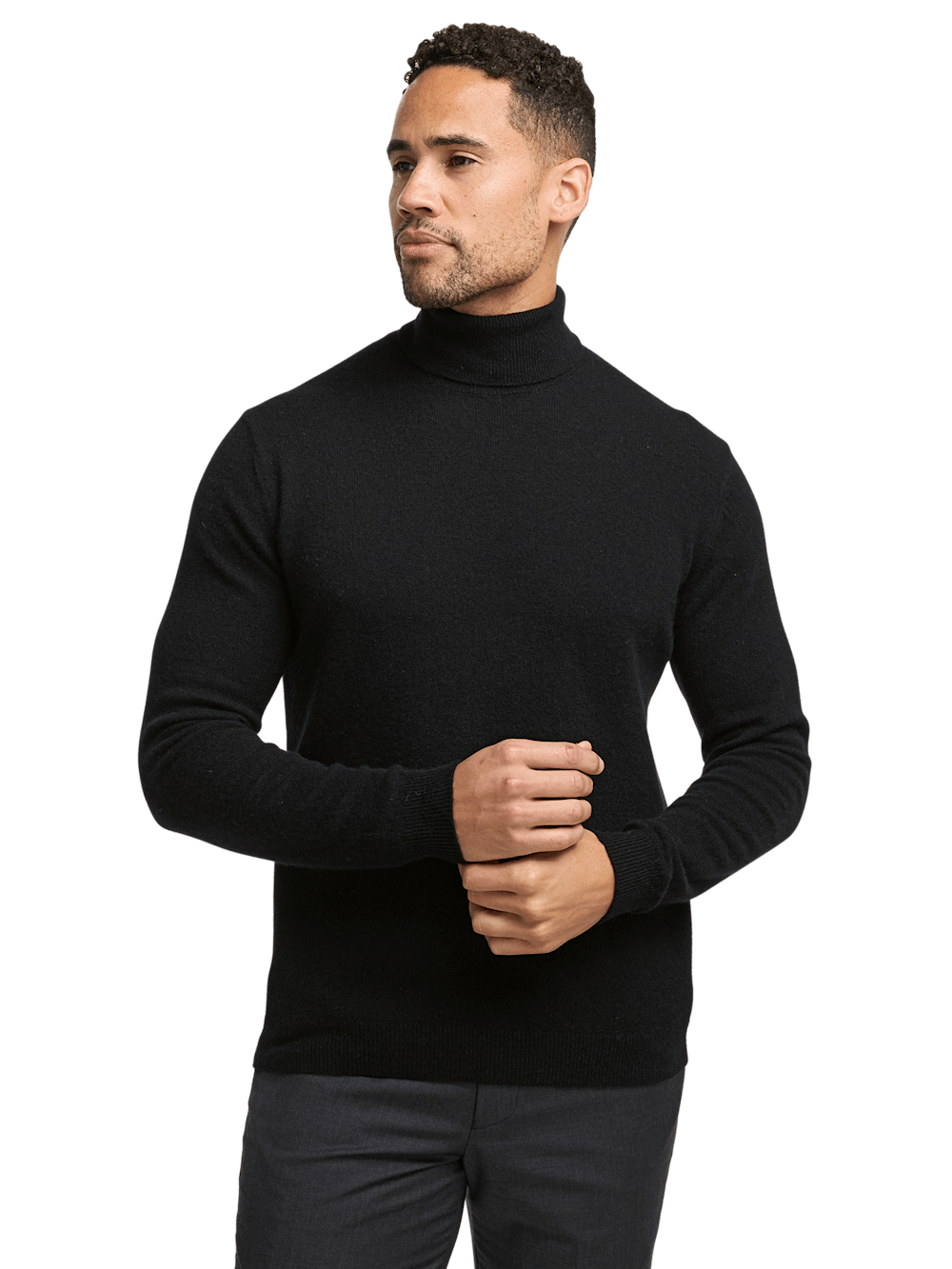 Alternate Image of Cashmere Turtleneck Sweater-1