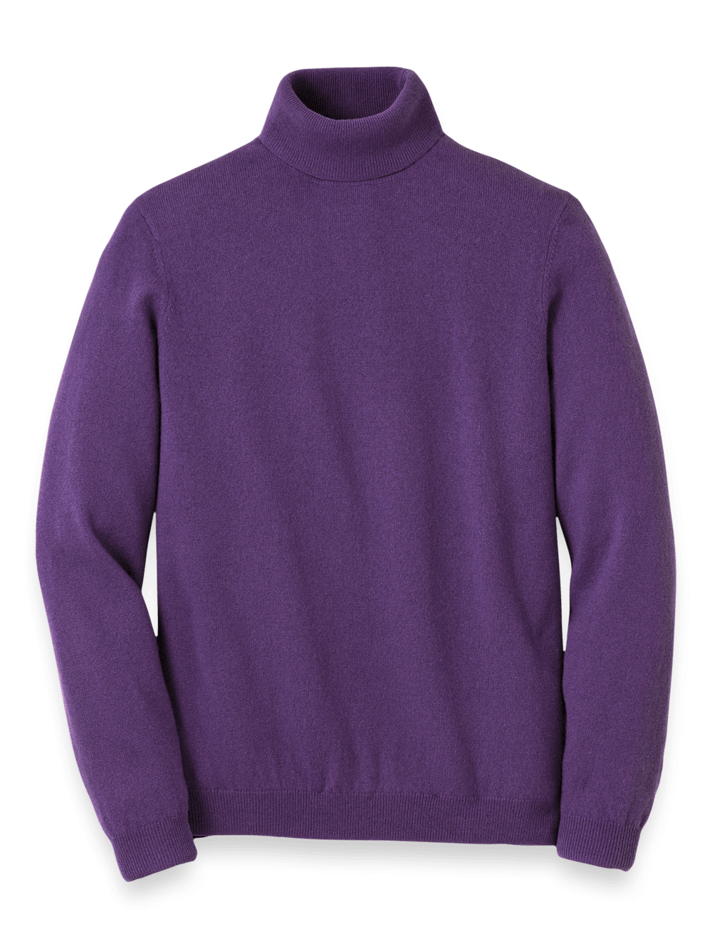 Product Image of Cashmere Turtleneck Sweater-Purple