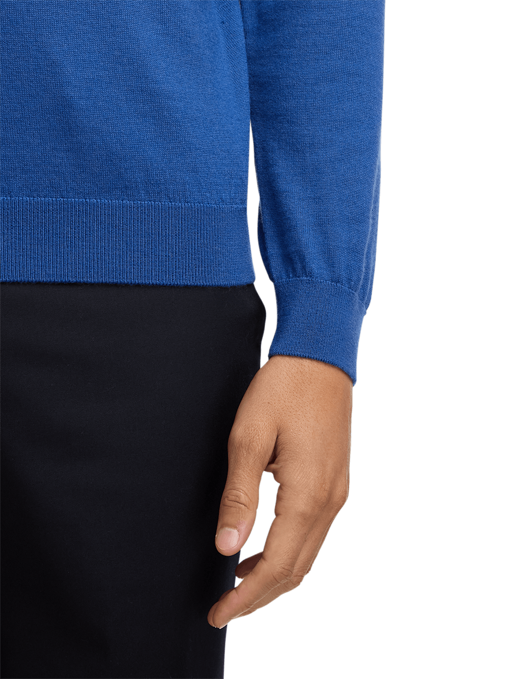 Alternate Image of Merino Wool V-neck Sweater-3