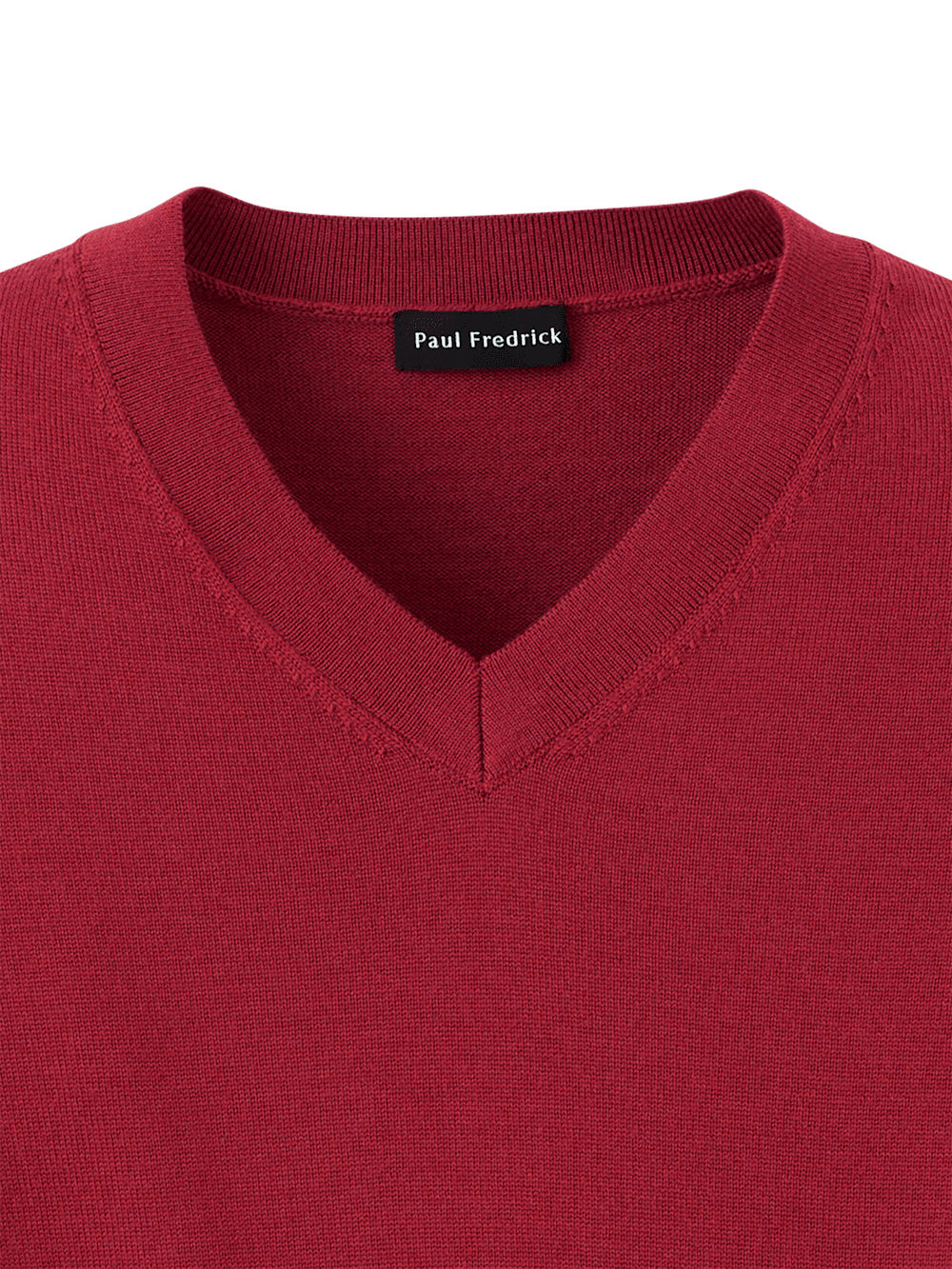 Alternate Image of Merino Wool V-neck Sweater-5