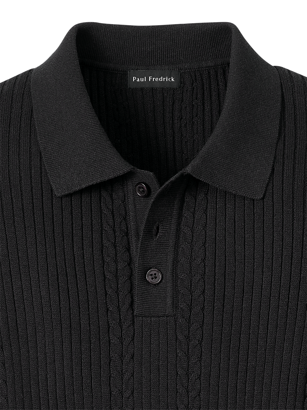 Alternate Image of Cotton Three Button Polo-5