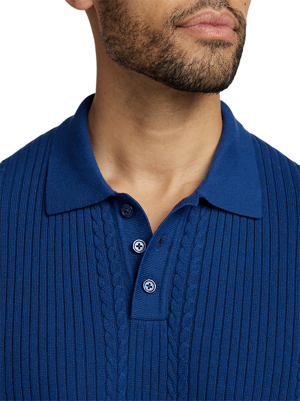 Alternate Image of Cotton Three Button Polo-2