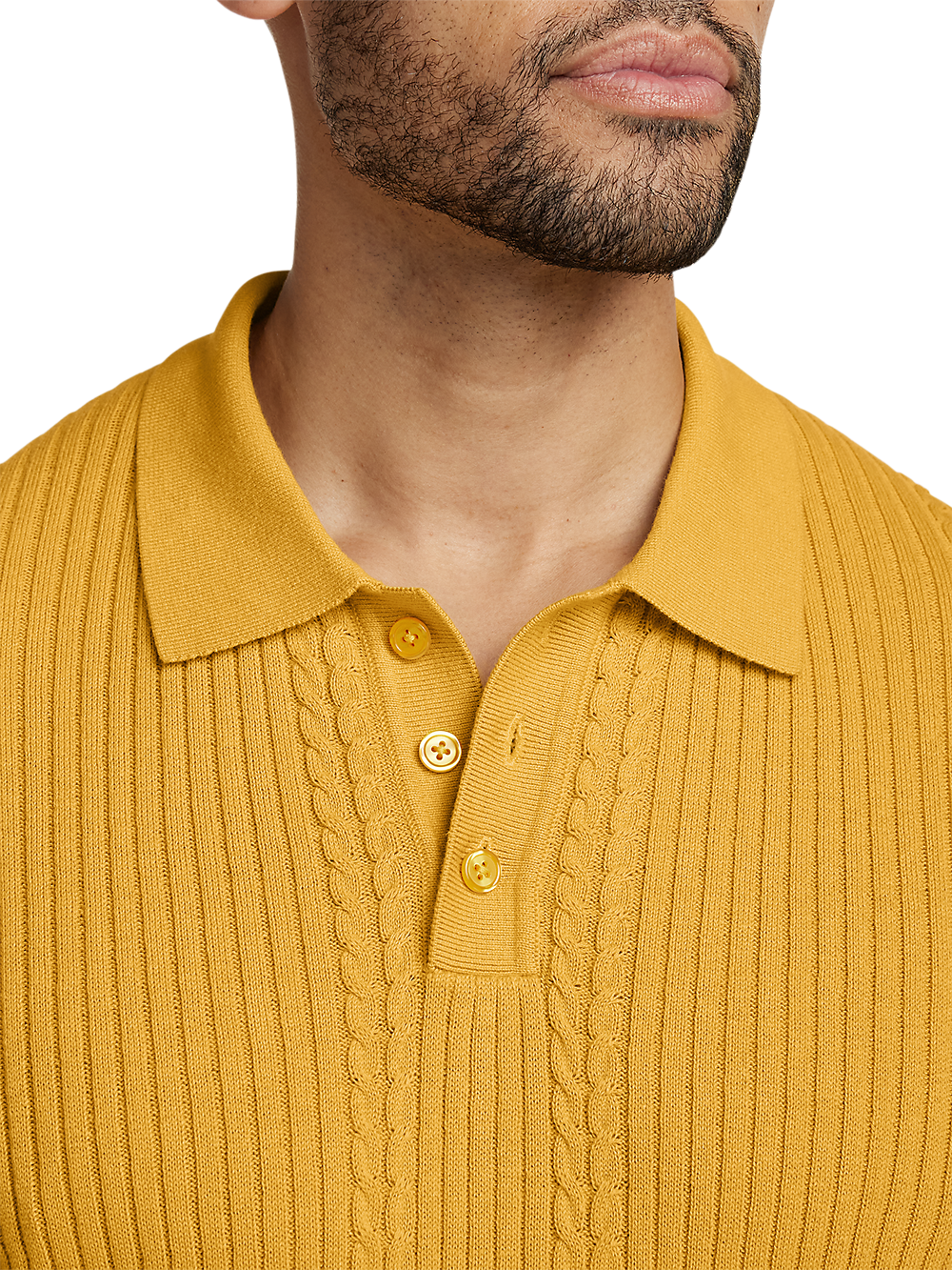 Alternate Image of Cotton Three Button Polo-2