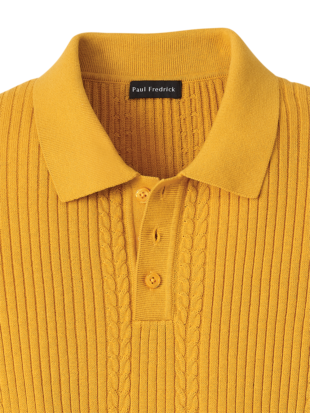 Alternate Image of Cotton Three Button Polo-5