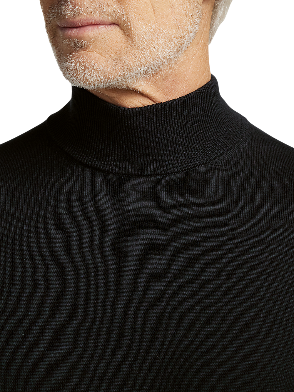 Alternate Image of Supima Cotton Mock Neck Sweater-2