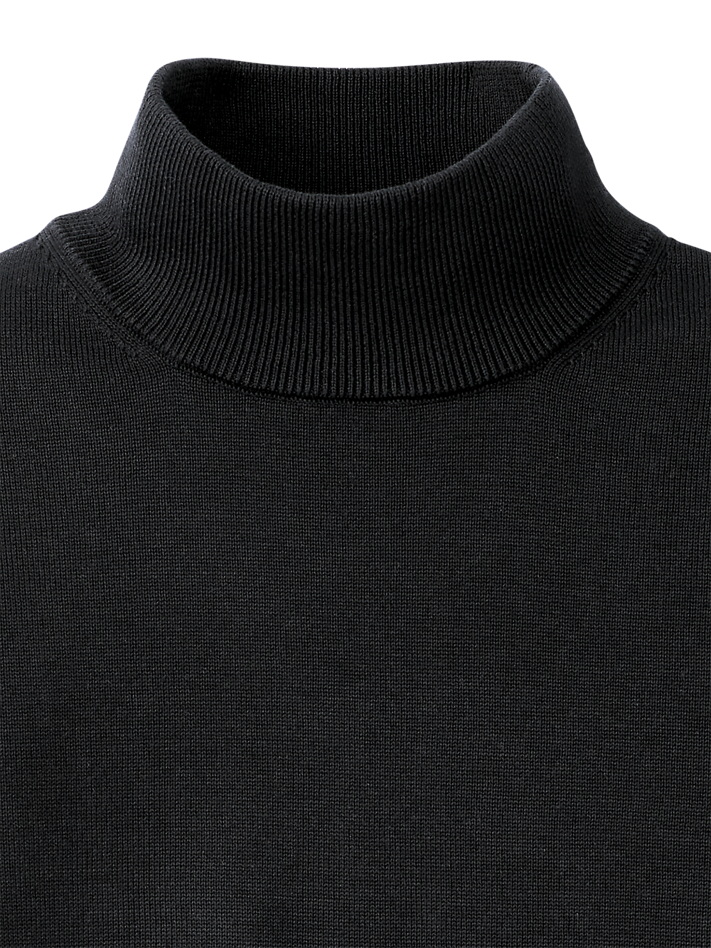 Alternate Image of Supima Cotton Mock Neck Sweater-5