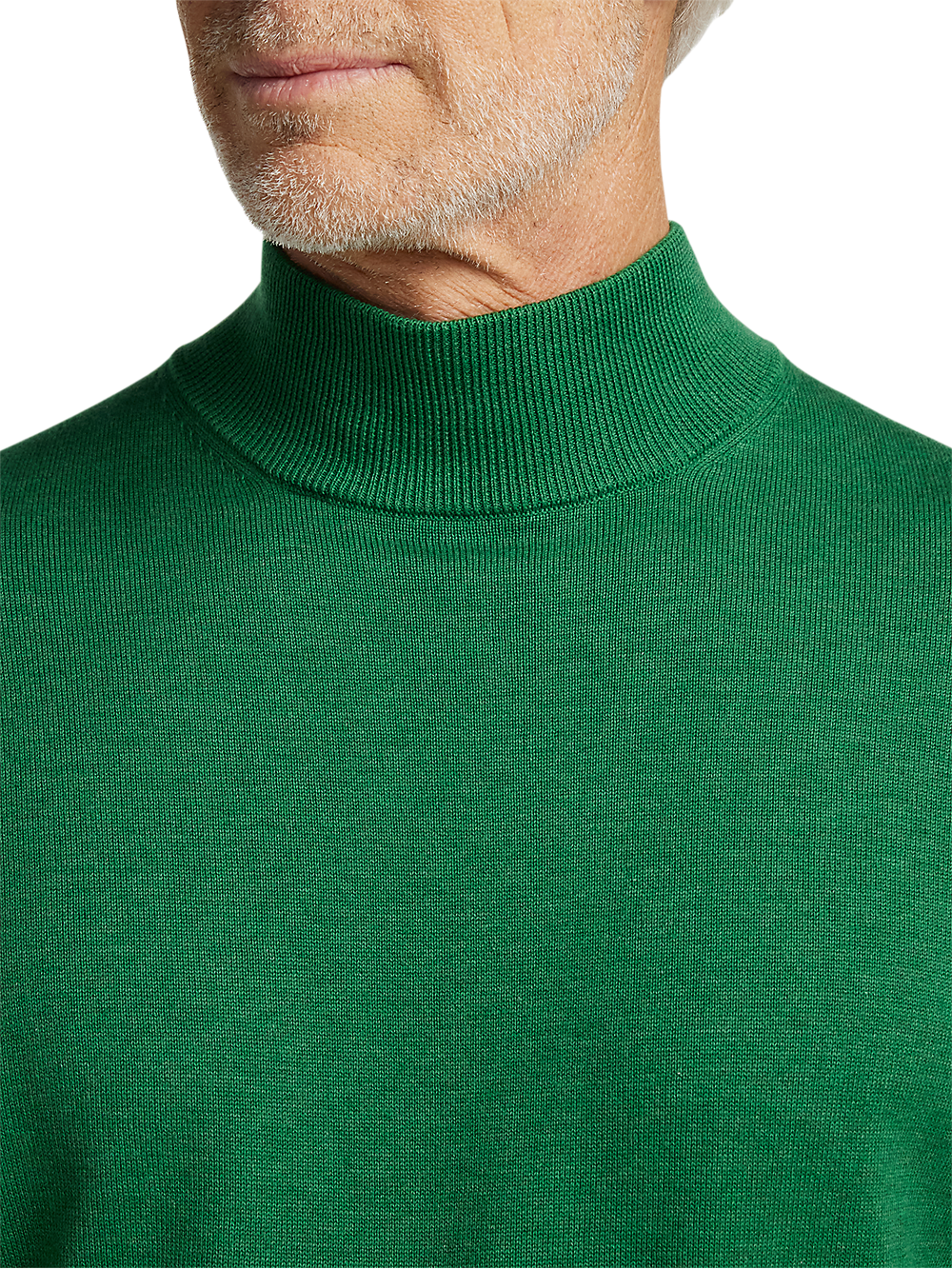 Alternate Image of Supima Cotton Mock Neck Sweater-2