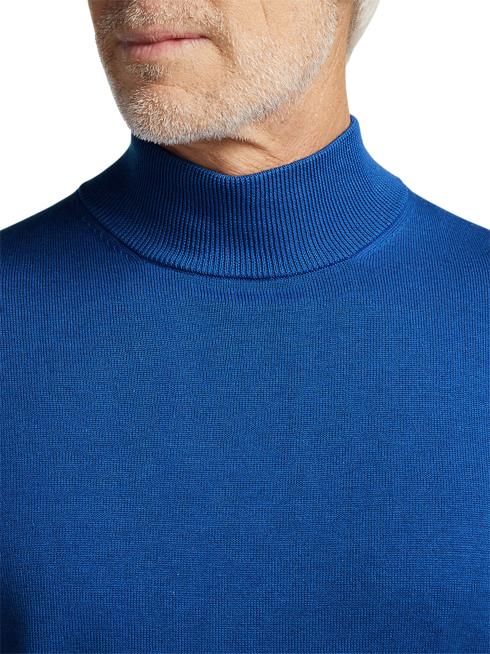 Alternate Image of Supima Cotton Mock Neck Sweater-2