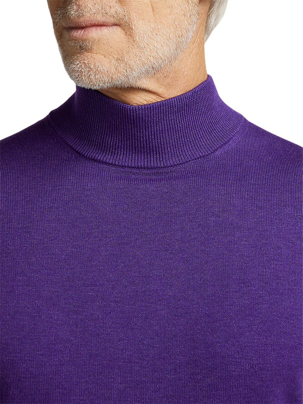 Alternate Image of Supima Cotton Mock Neck Sweater-2