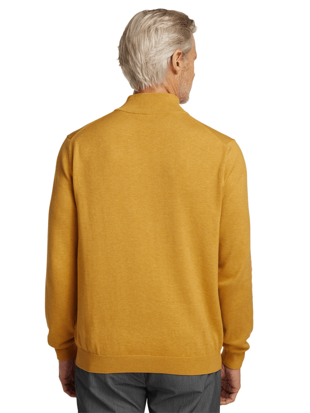 Alternate Image of Supima Cotton Mock Neck Sweater-4