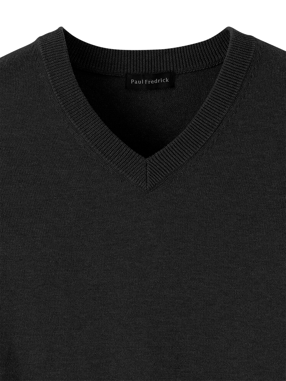 Alternate Image of Supima Cotton V-neck Sweater-5