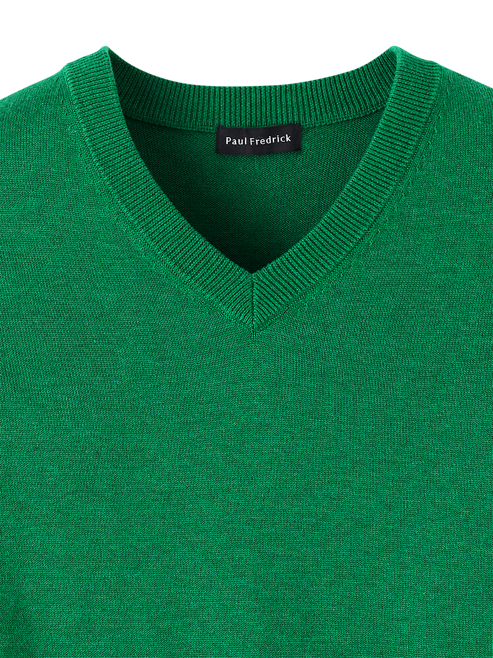 Alternate Image of Supima Cotton V-neck Sweater-5