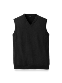 Supima Cotton Vest - Black