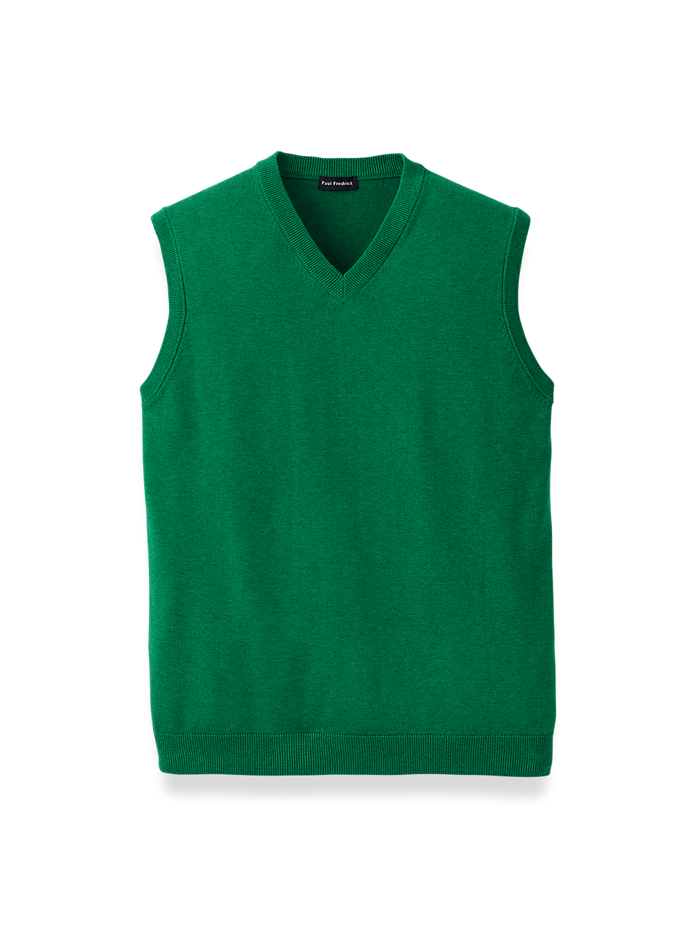 Product Image of Supima Cotton Vest-Green