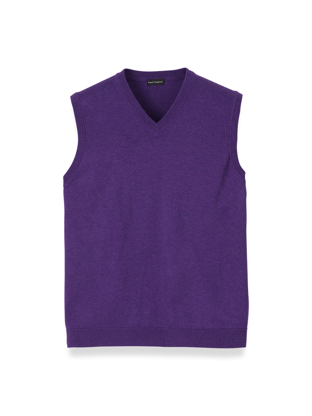 Product Image of Supima Cotton Vest-Purple