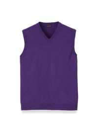 Supima Cotton Vest - Purple