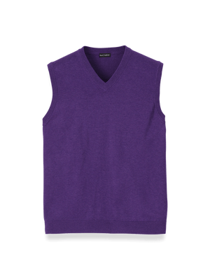 Supima Cotton Vest - Purple