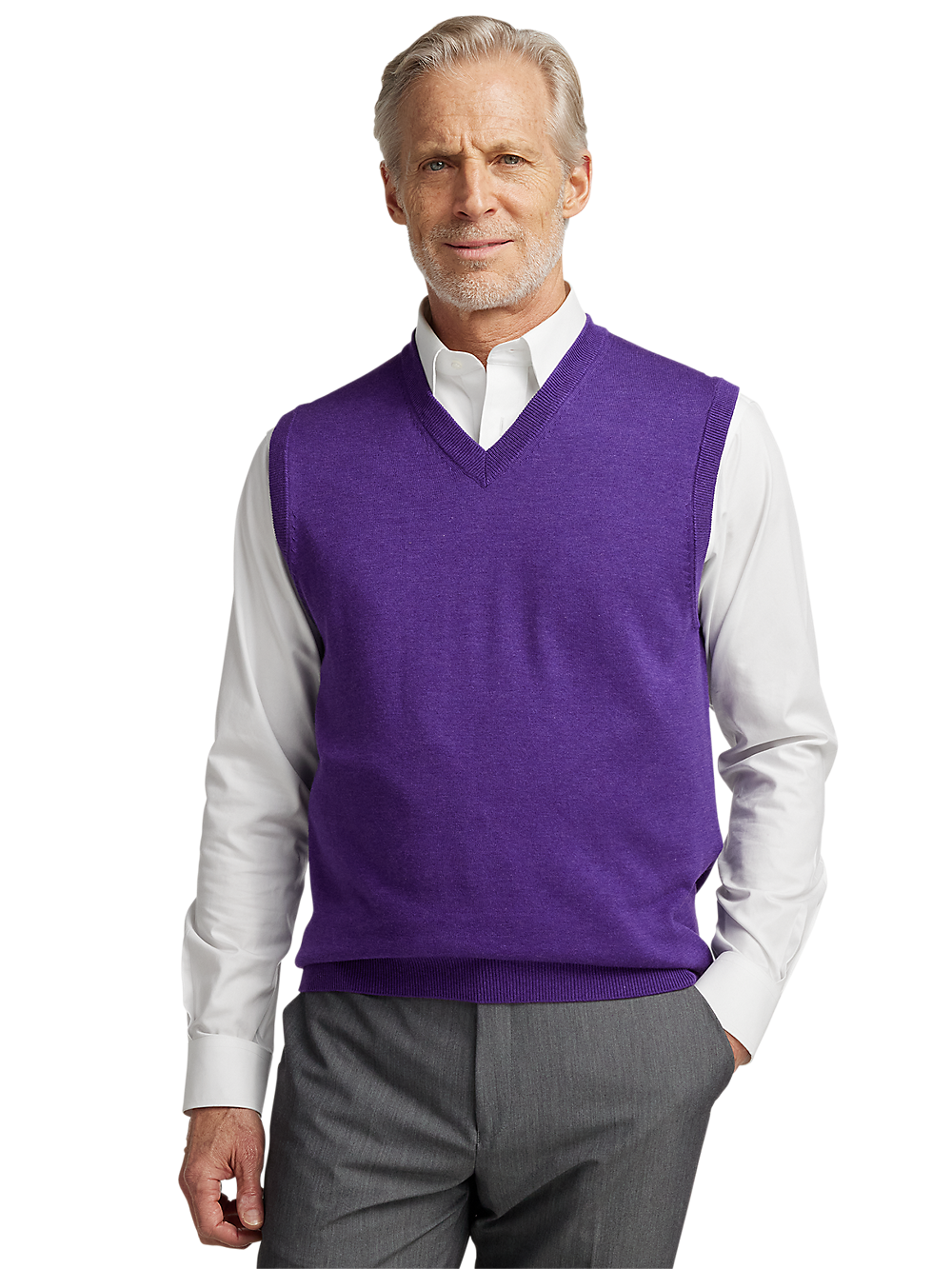 Alternate Image of Supima Cotton Vest-1