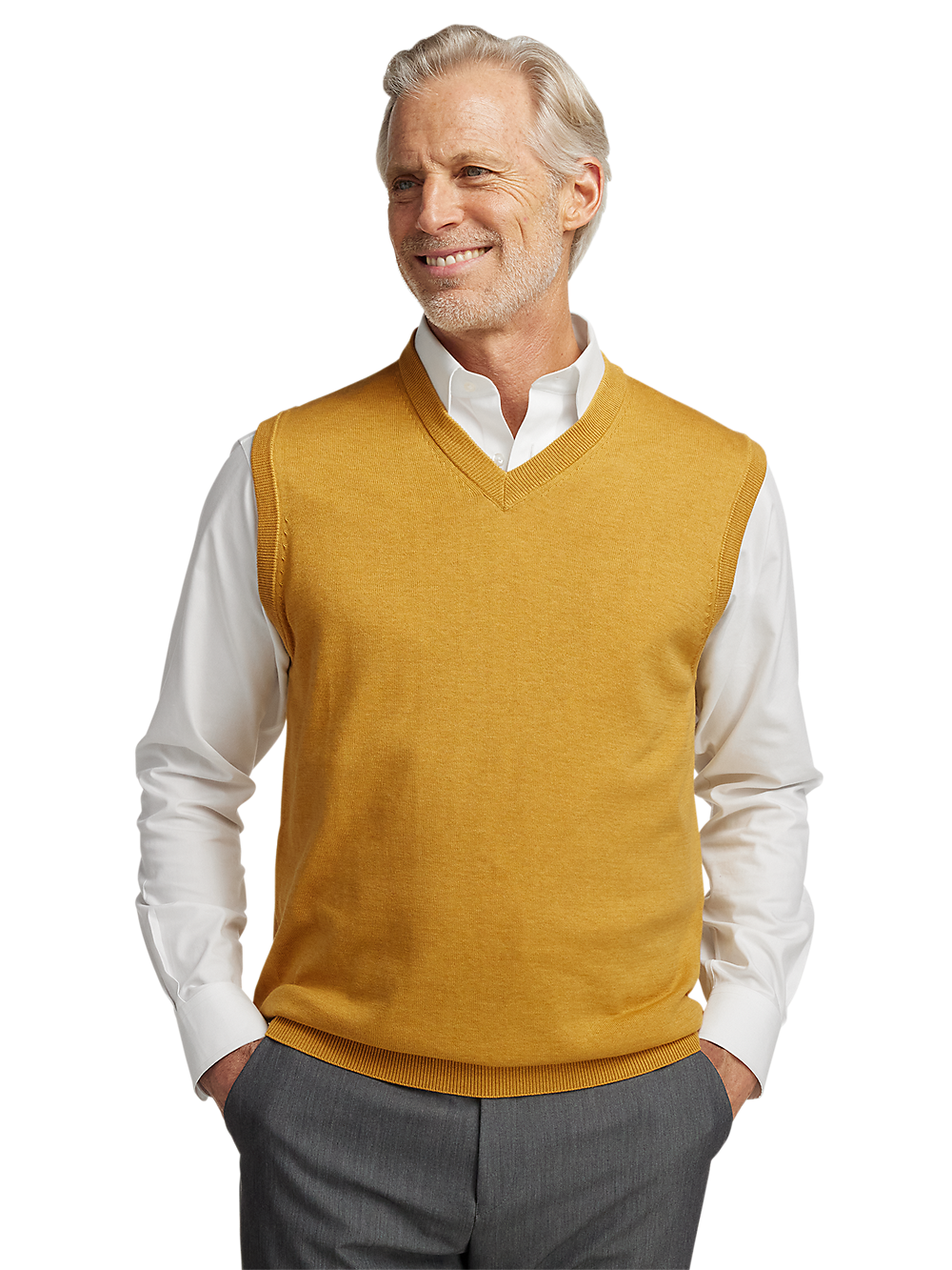 Alternate Image of Supima Cotton Vest-1