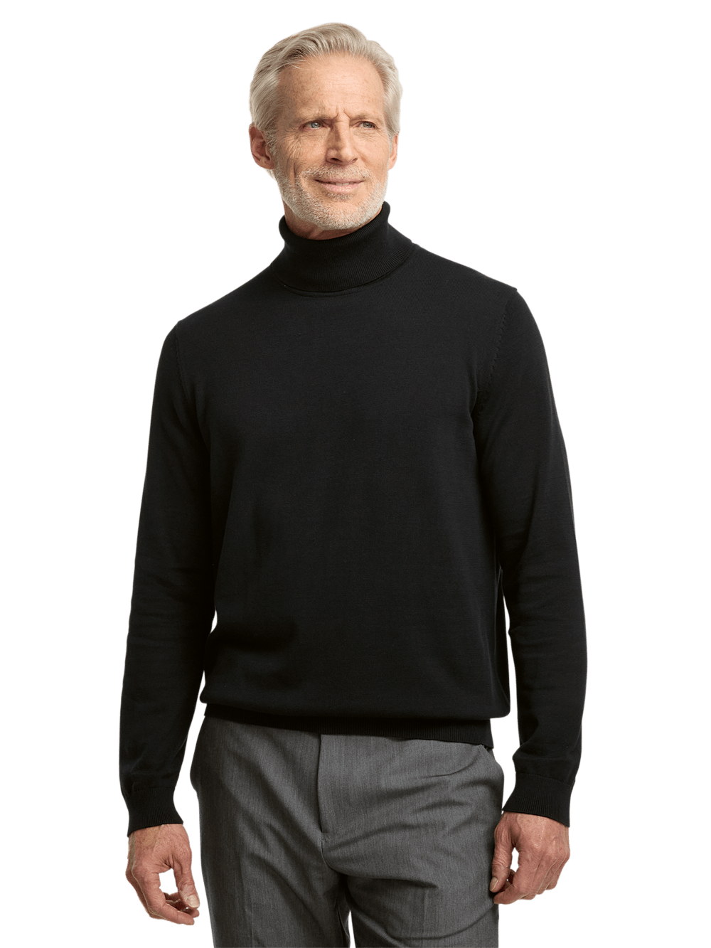 Alternate Image of Supima Cotton Turtleneck-1