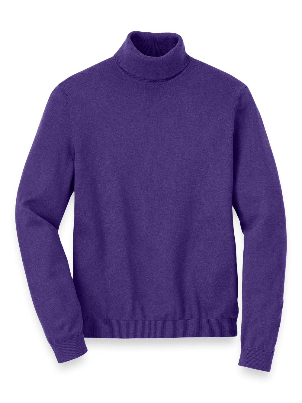 Product Image of Supima Cotton Turtleneck-Purple