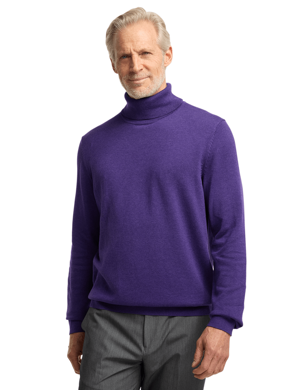 Alternate Image of Supima Cotton Turtleneck-1