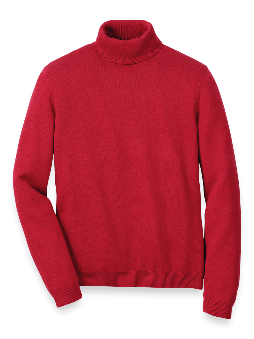 Product Image of Supima Cotton Turtleneck-Red