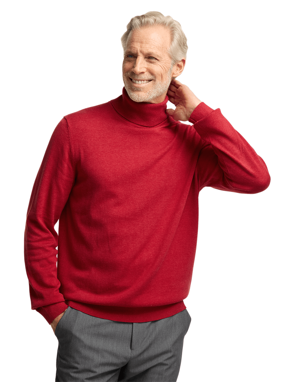 Alternate Image of Supima Cotton Turtleneck-1