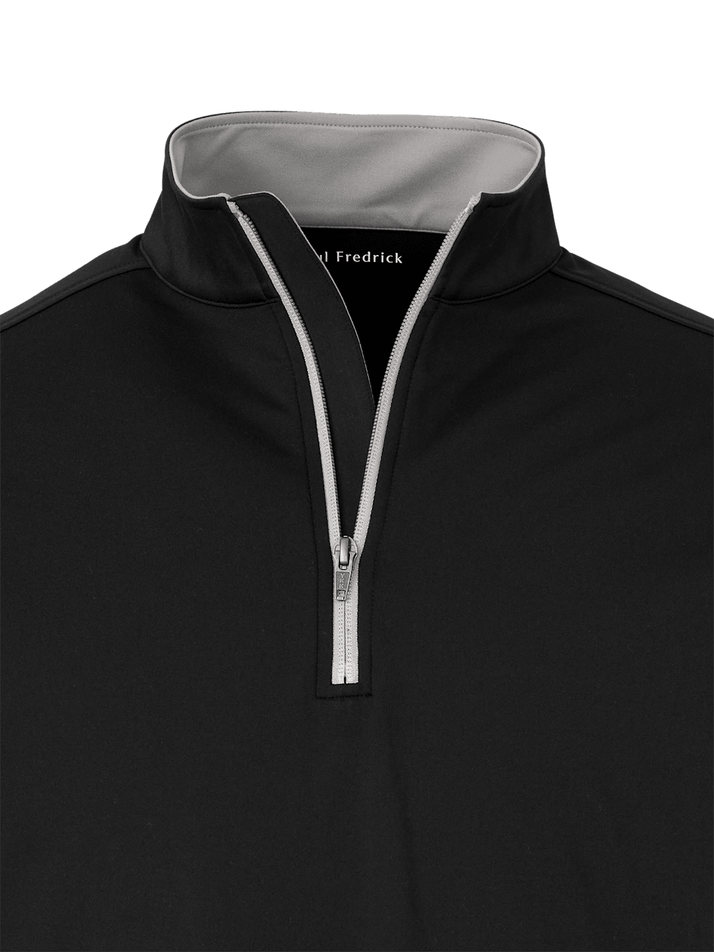 Alternate Image of Performance Blend Quarter Zip Mock Neck-5