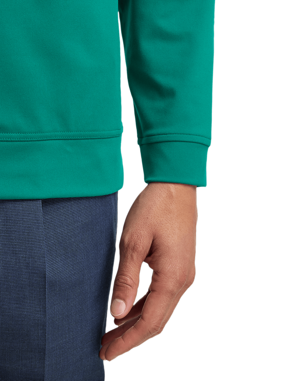 Alternate Image of Performance Blend Quarter Zip Mock Neck-3