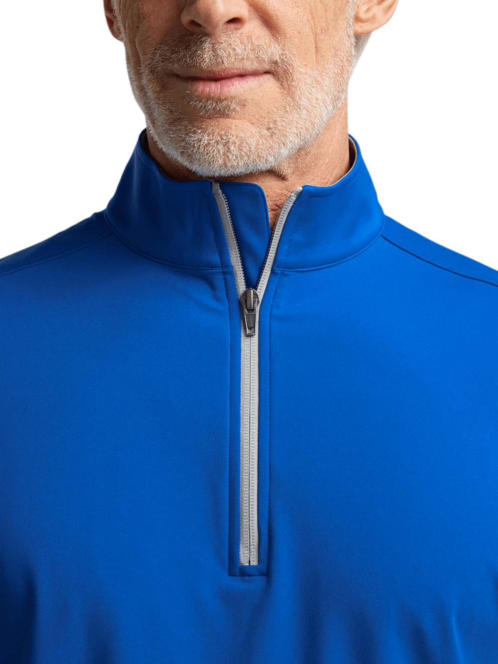 Alternate Image of Performance Blend Quarter Zip Mock Neck-2