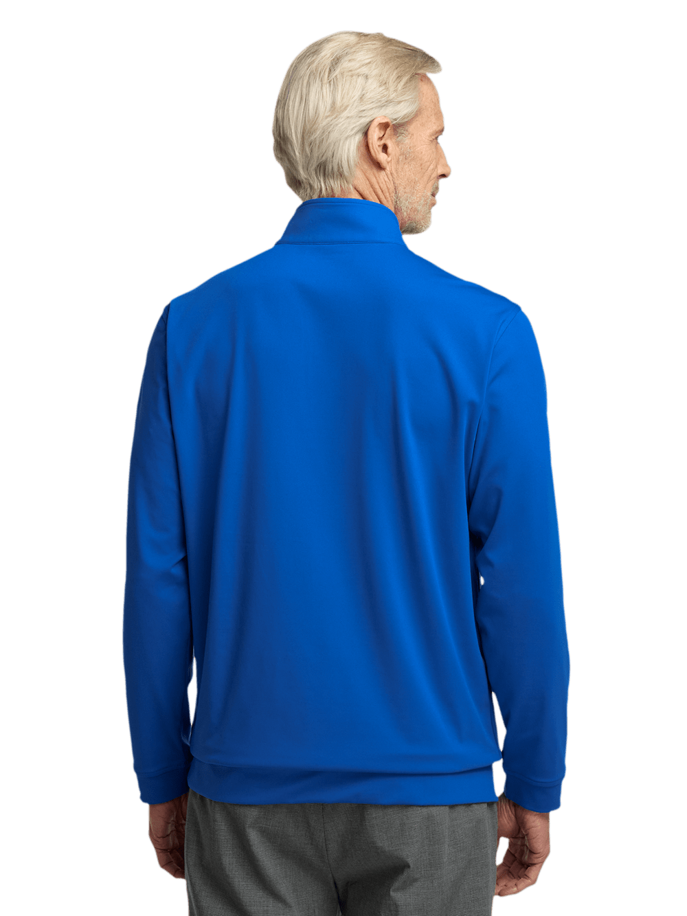 Alternate Image of Performance Blend Quarter Zip Mock Neck-4