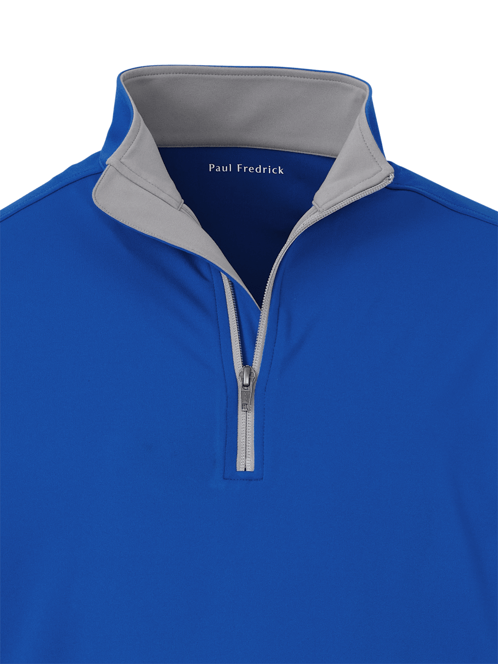 Alternate Image of Performance Blend Quarter Zip Mock Neck-5