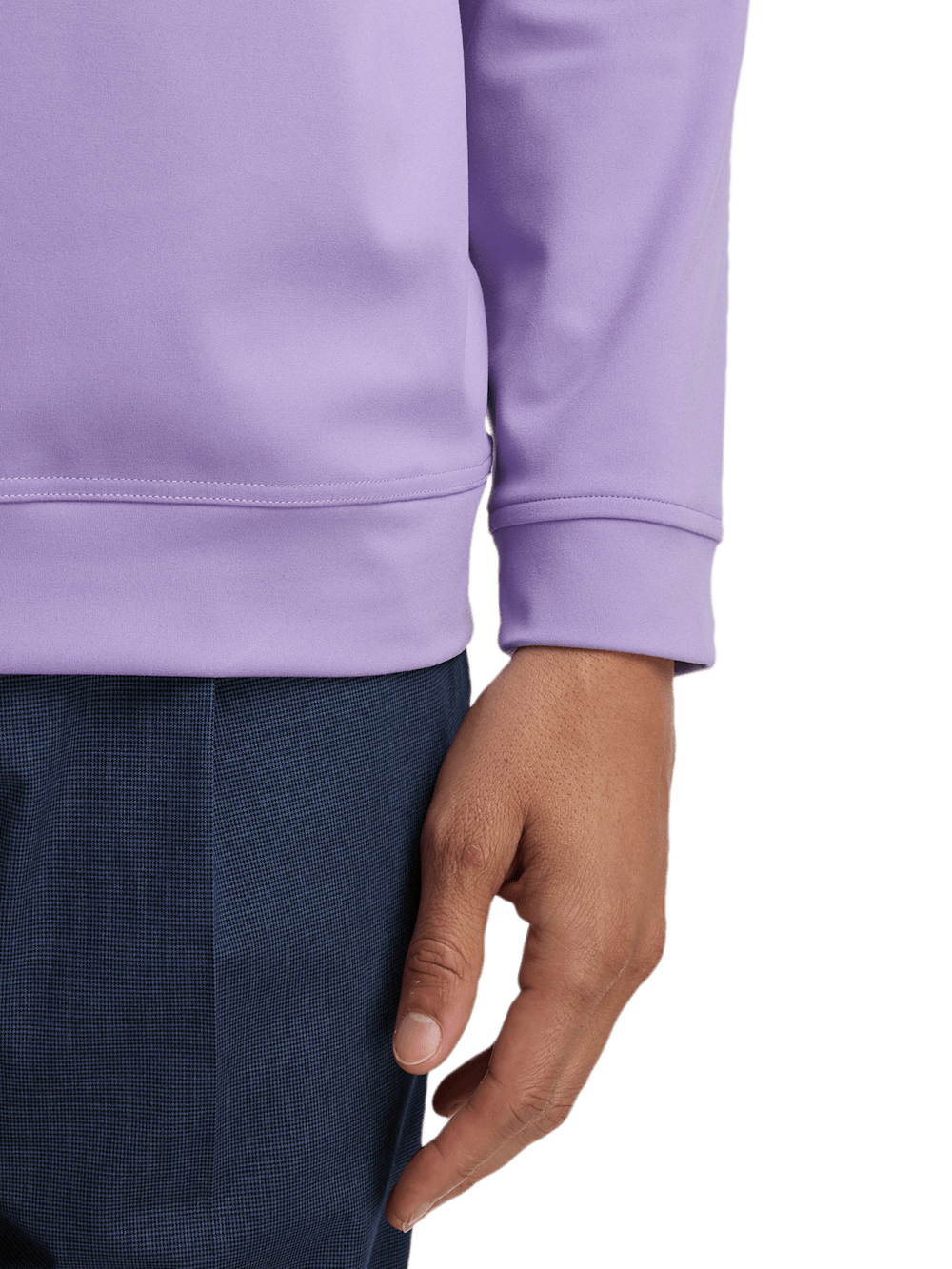 Alternate Image of Performance Blend Quarter Zip Mock Neck-3