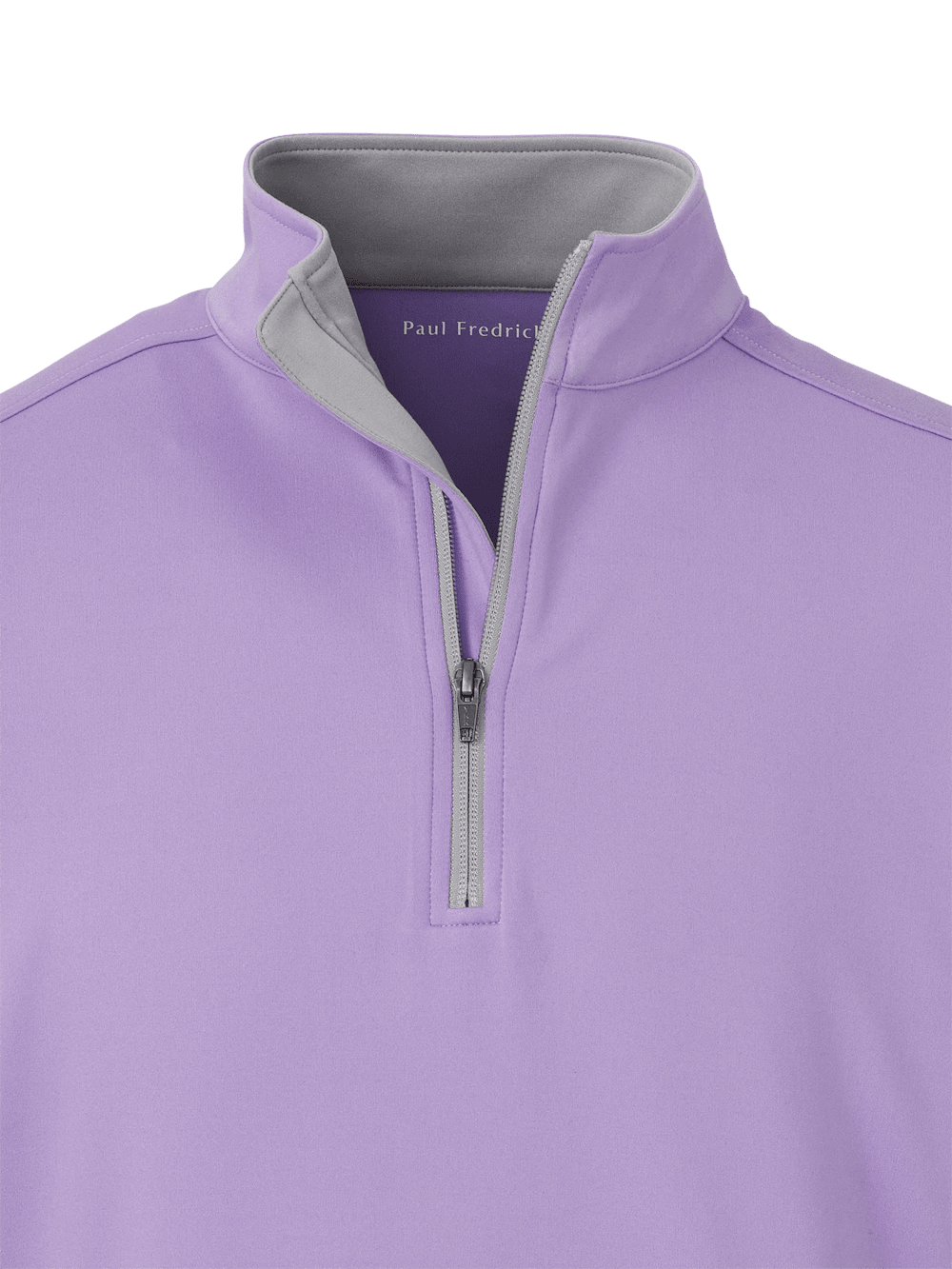 Alternate Image of Performance Blend Quarter Zip Mock Neck-5