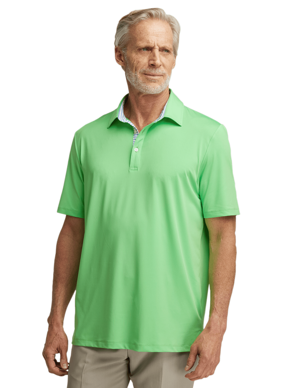 Alternate Image of Performance Blend Three Button Polo-1