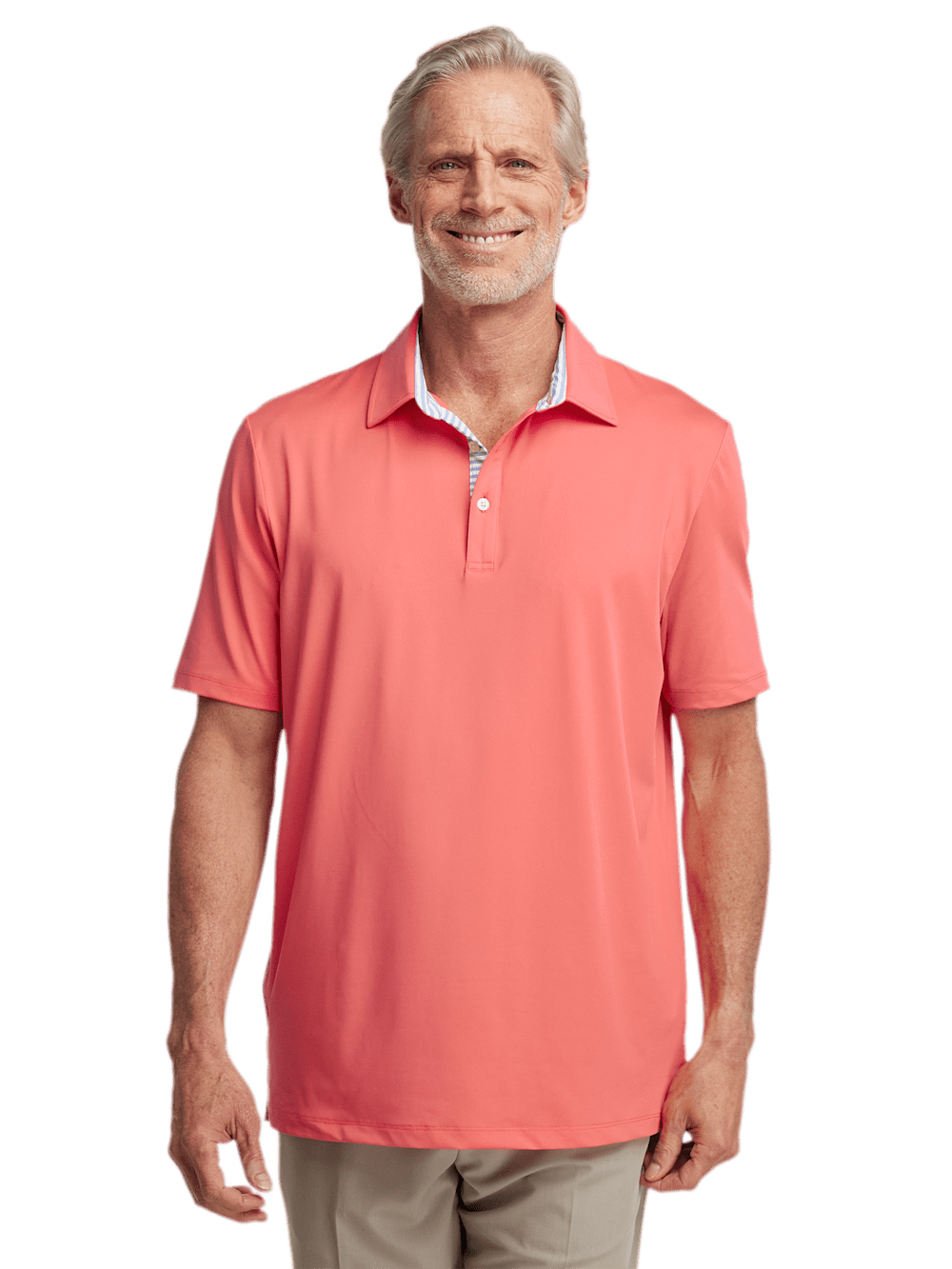 Alternate Image of Performance Blend Three Button Polo-1