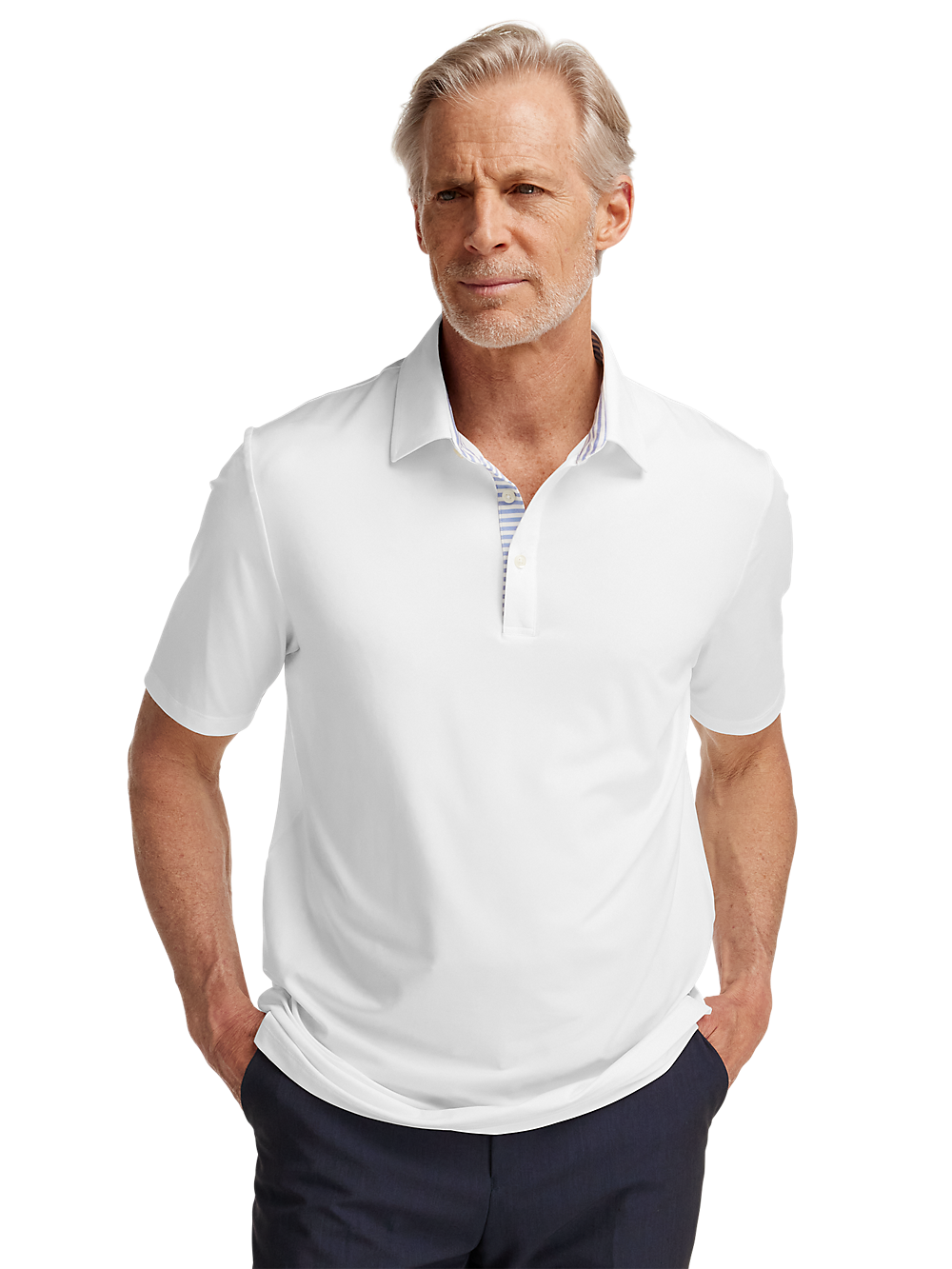 Alternate Image of Performance Blend Three Button Polo-1