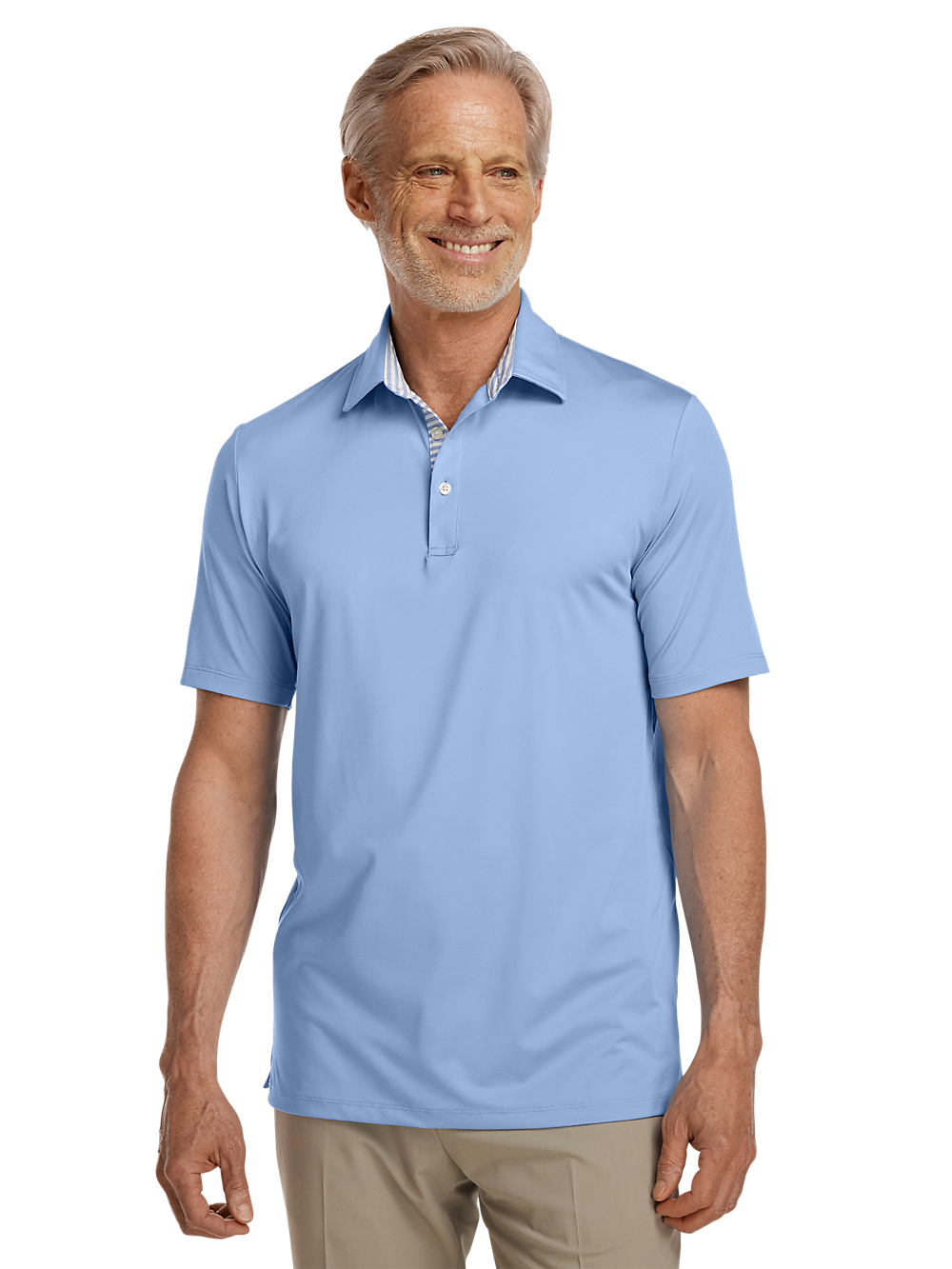 Alternate Image of Performance Blend Three Button Polo-1