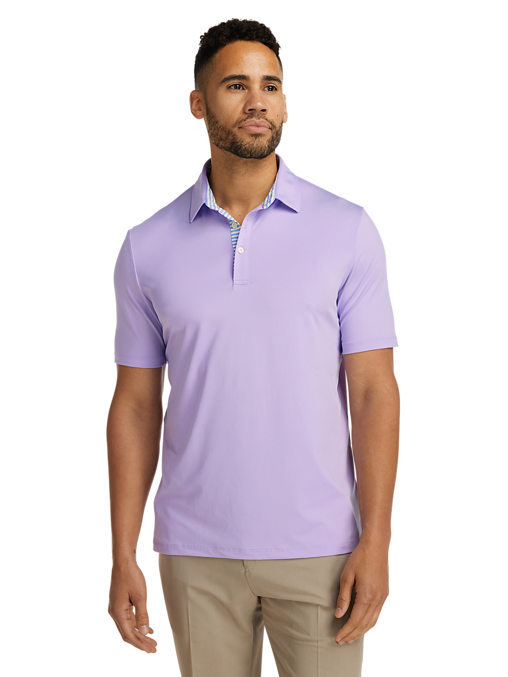 Alternate Image of Performance Blend Three Button Polo-1