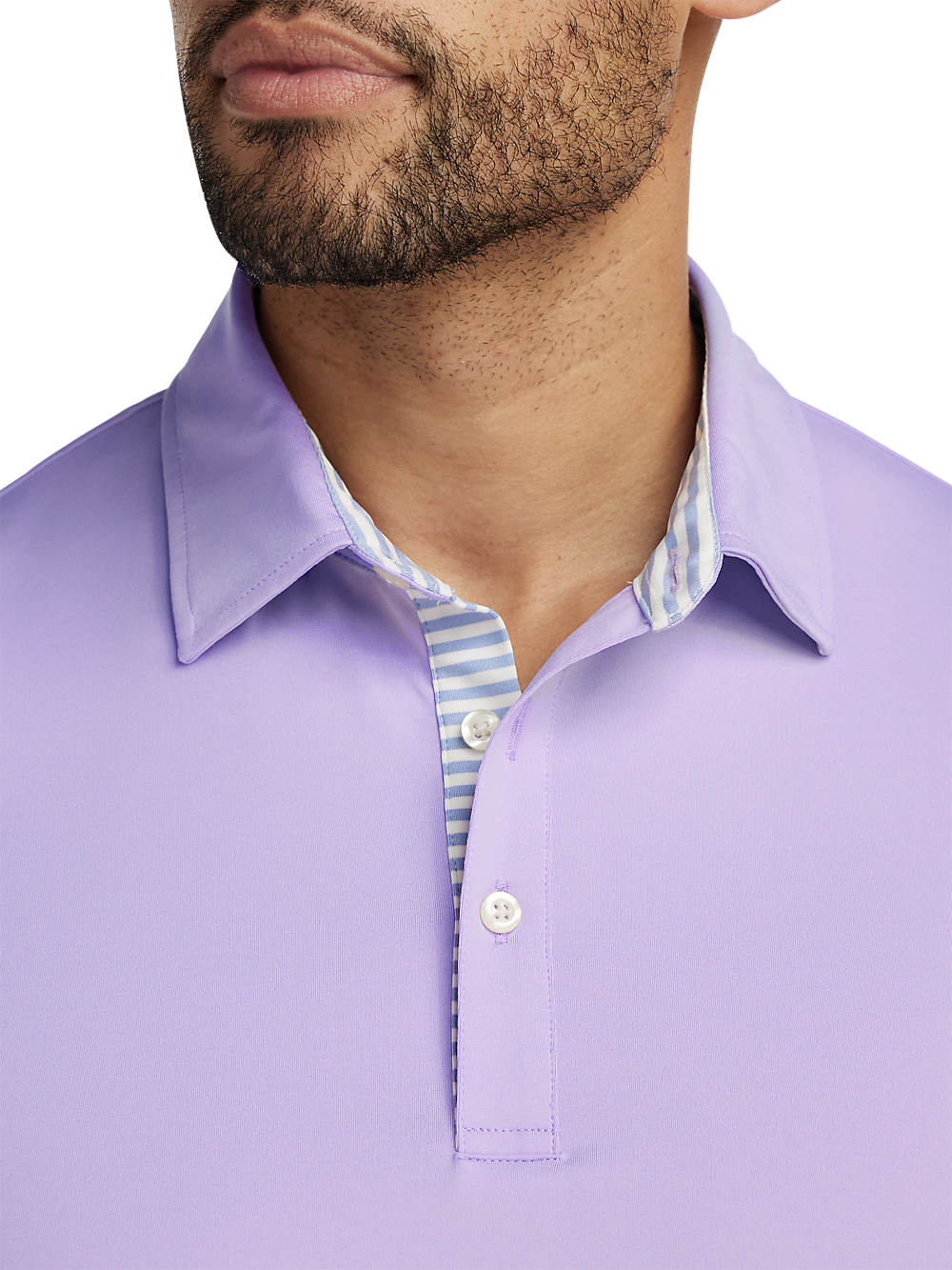 Alternate Image of Performance Blend Three Button Polo-2