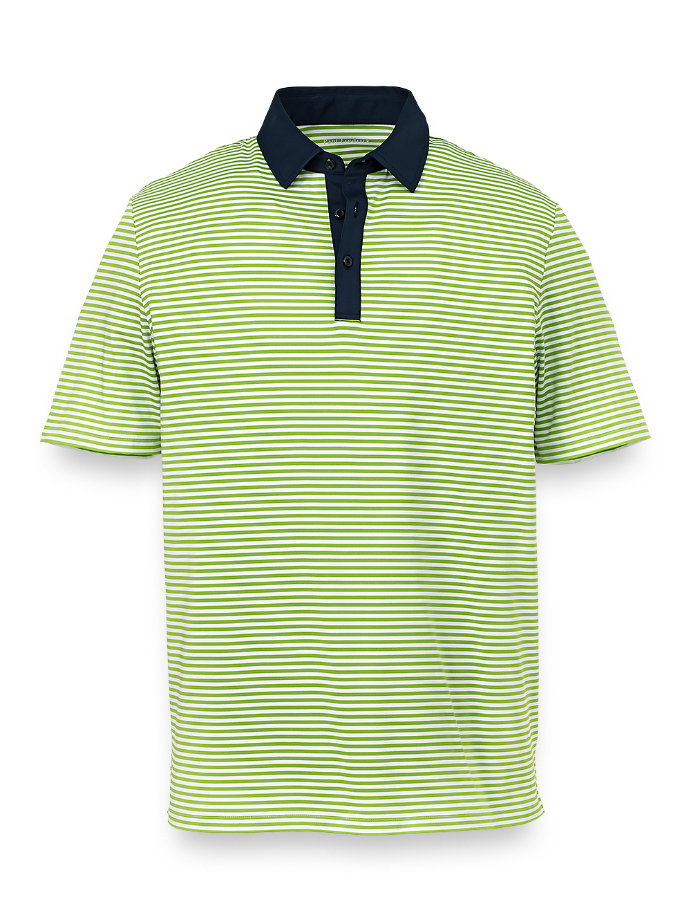 Product Image of Performance Blend Three Button Polo-Green