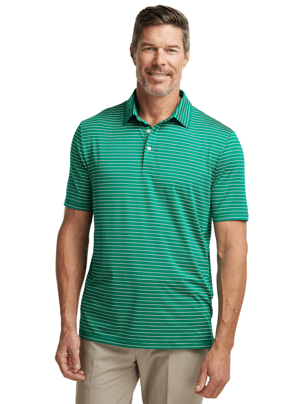 Alternate Image of Performance Blend Three Button Polo-1