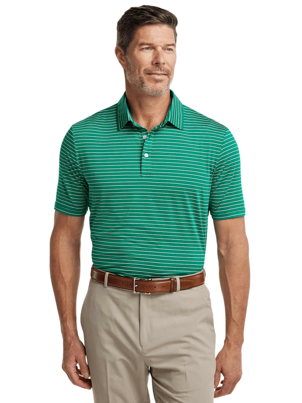 Alternate Image of Performance Blend Three Button Polo-4