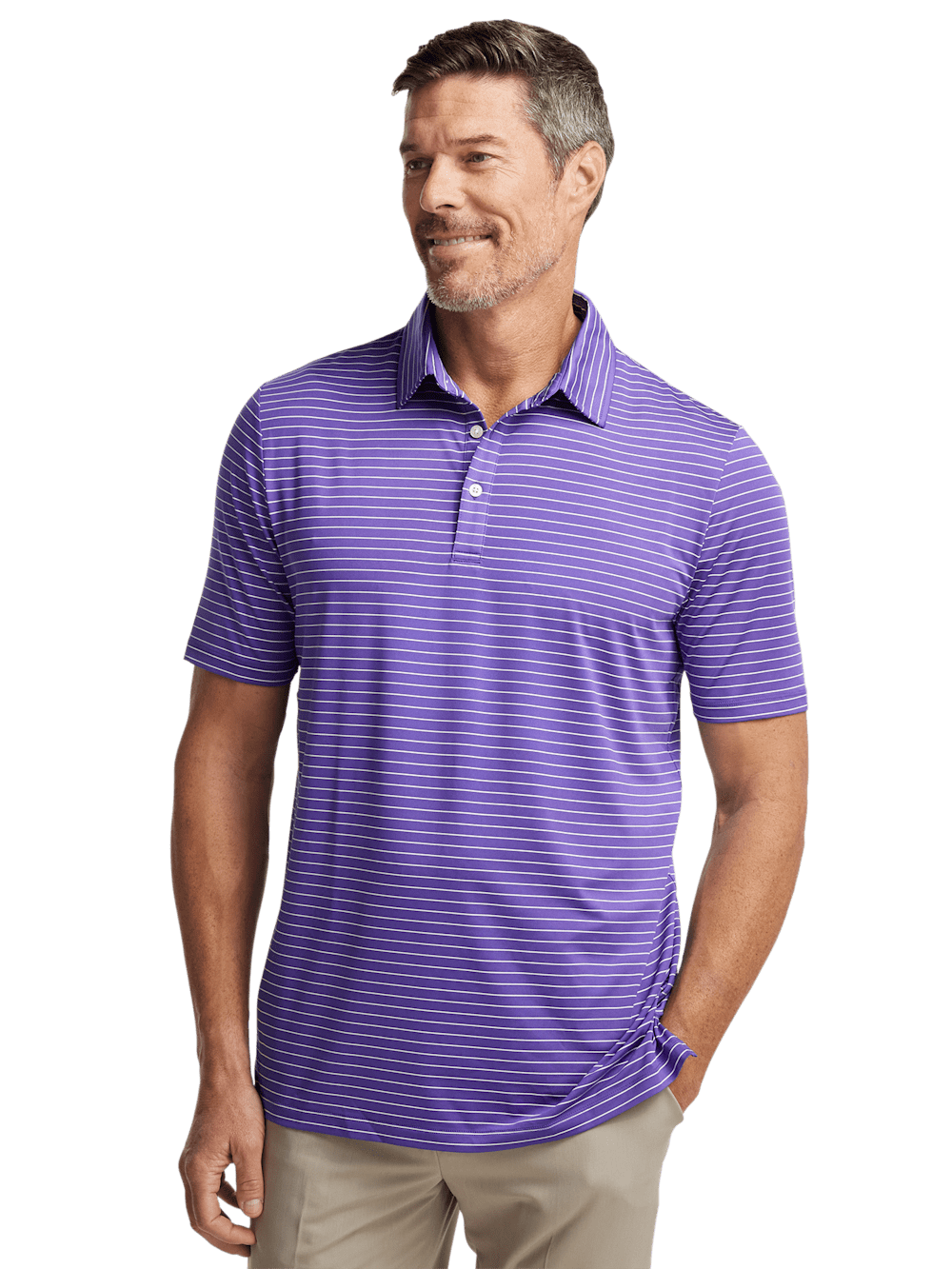 Alternate Image of Performance Blend Three Button Polo-1